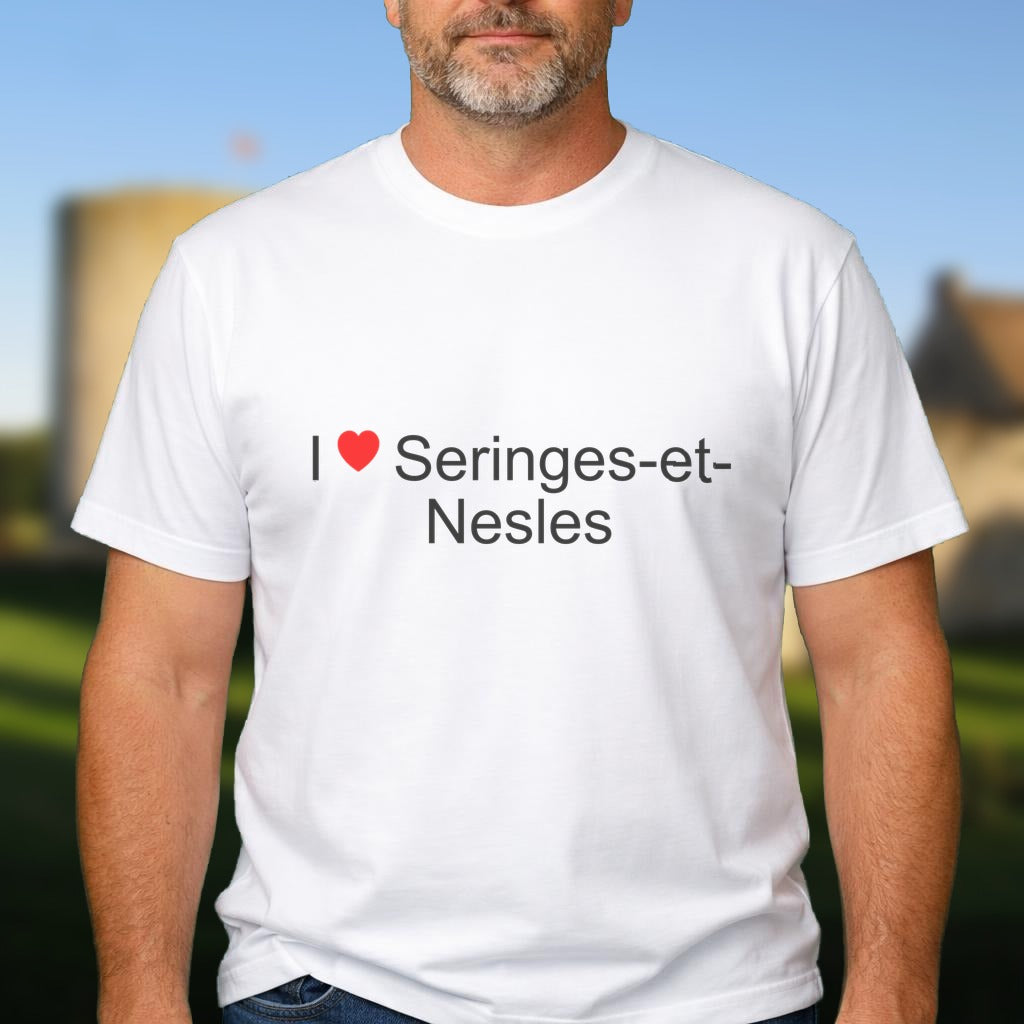 T-shirt I love seringes-et-nesles