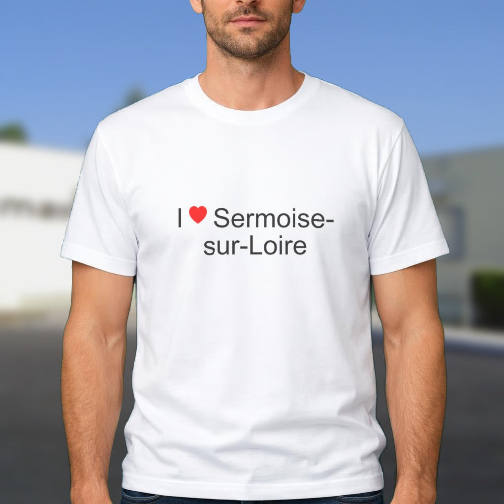 T-shirt I love sermoise-sur-loire