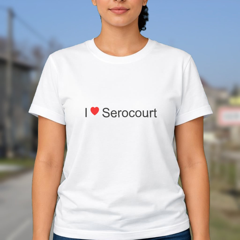 T-shirt I love serocourt