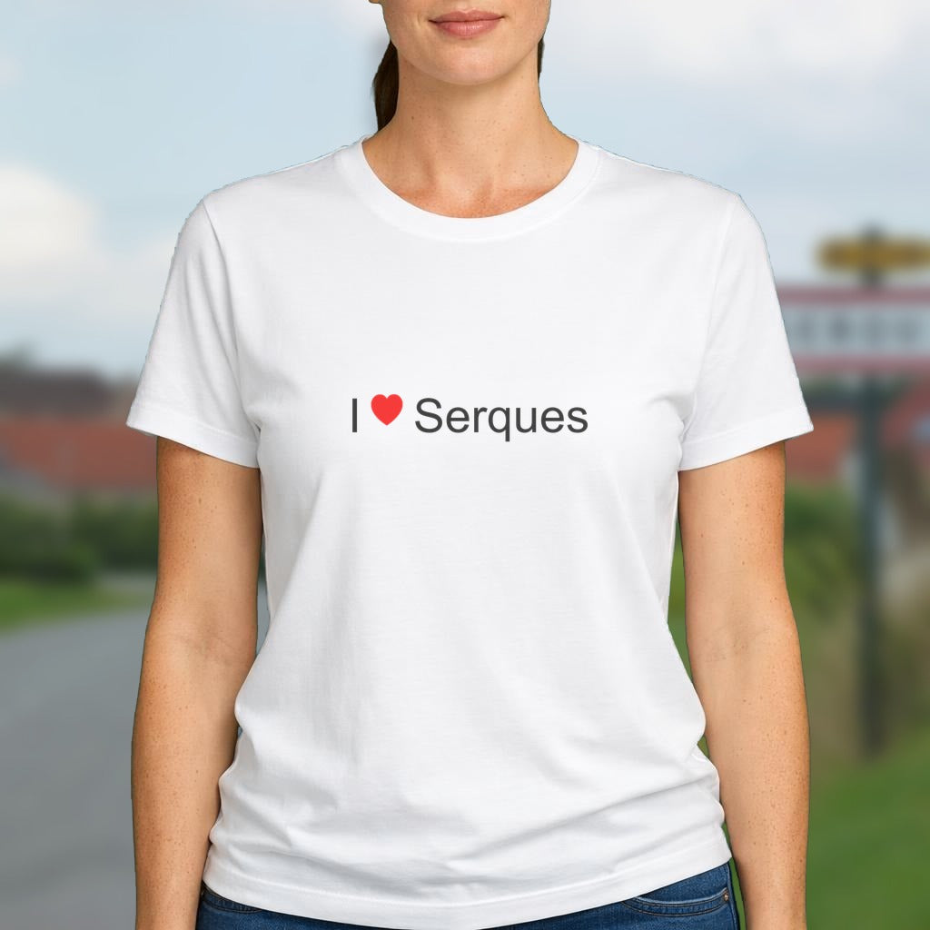 T-shirt I love serques