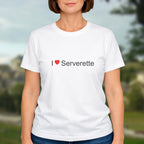 T-shirt I love serverette