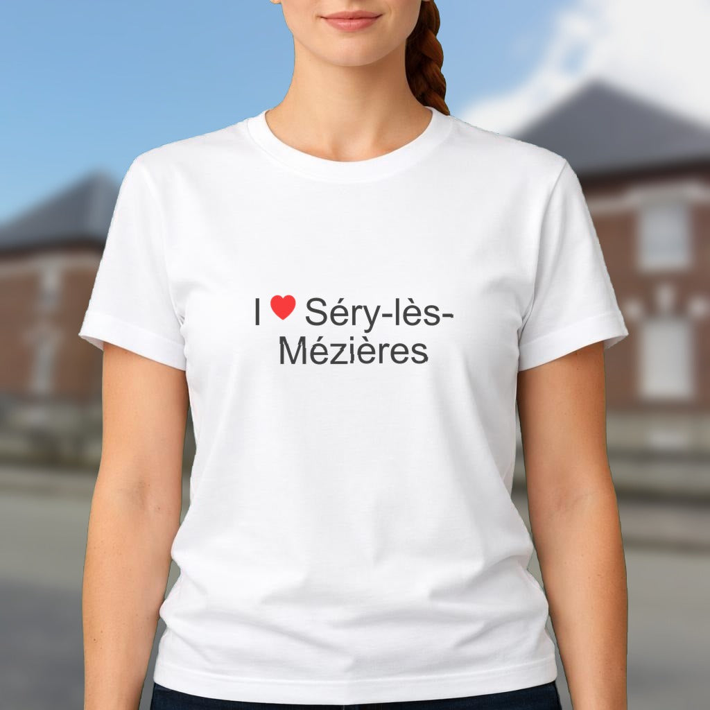 T-shirt I love séry-lès-mézières