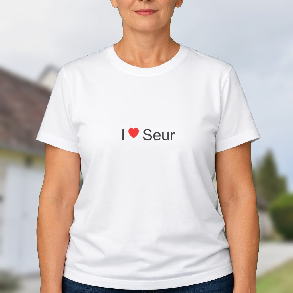 T-shirt I love seur