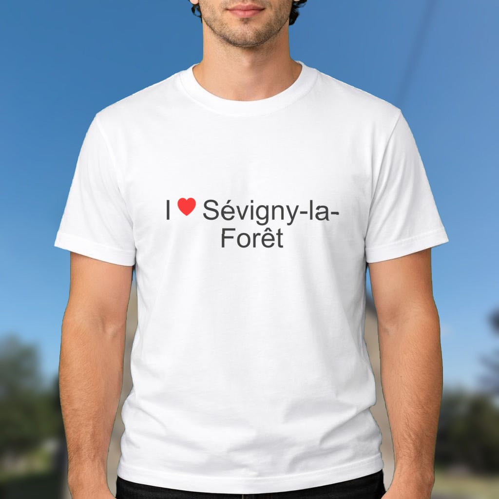 T-shirt I love sévigny-la-forêt