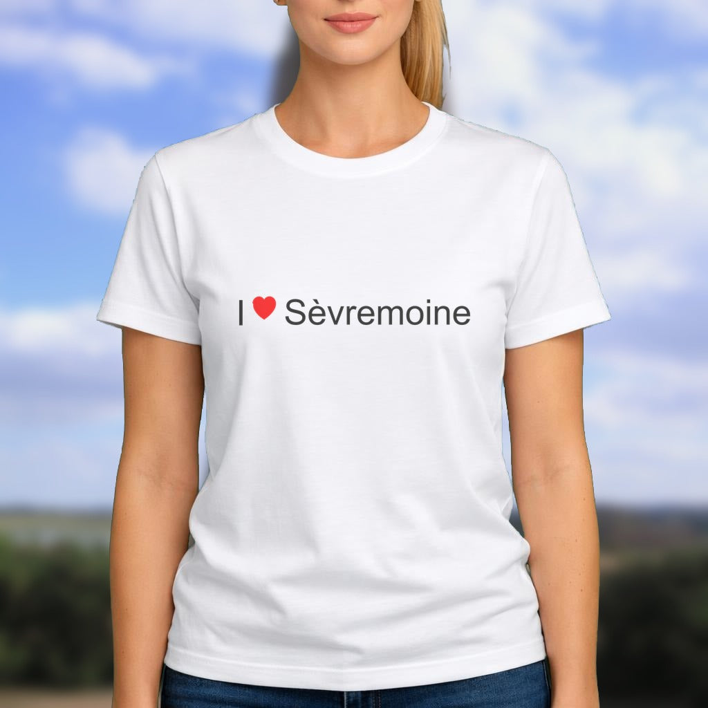 T-shirt I love sèvremoine