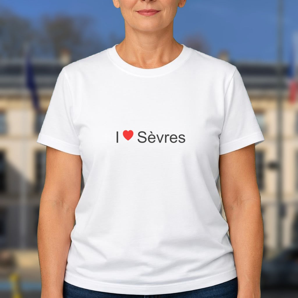 T-shirt I love sèvres