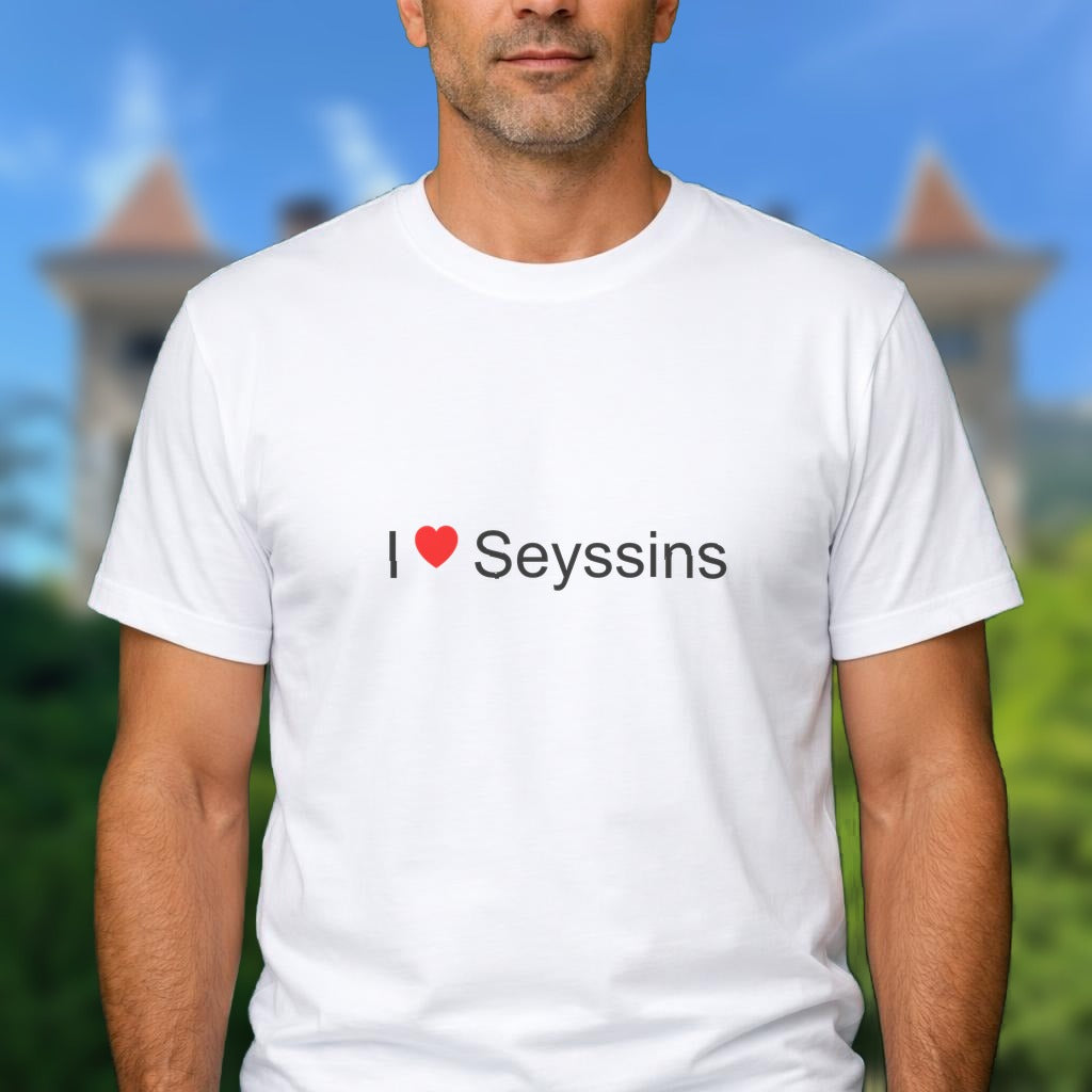 T-shirt I love seyssins