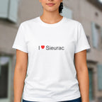 T-shirt I love sieurac