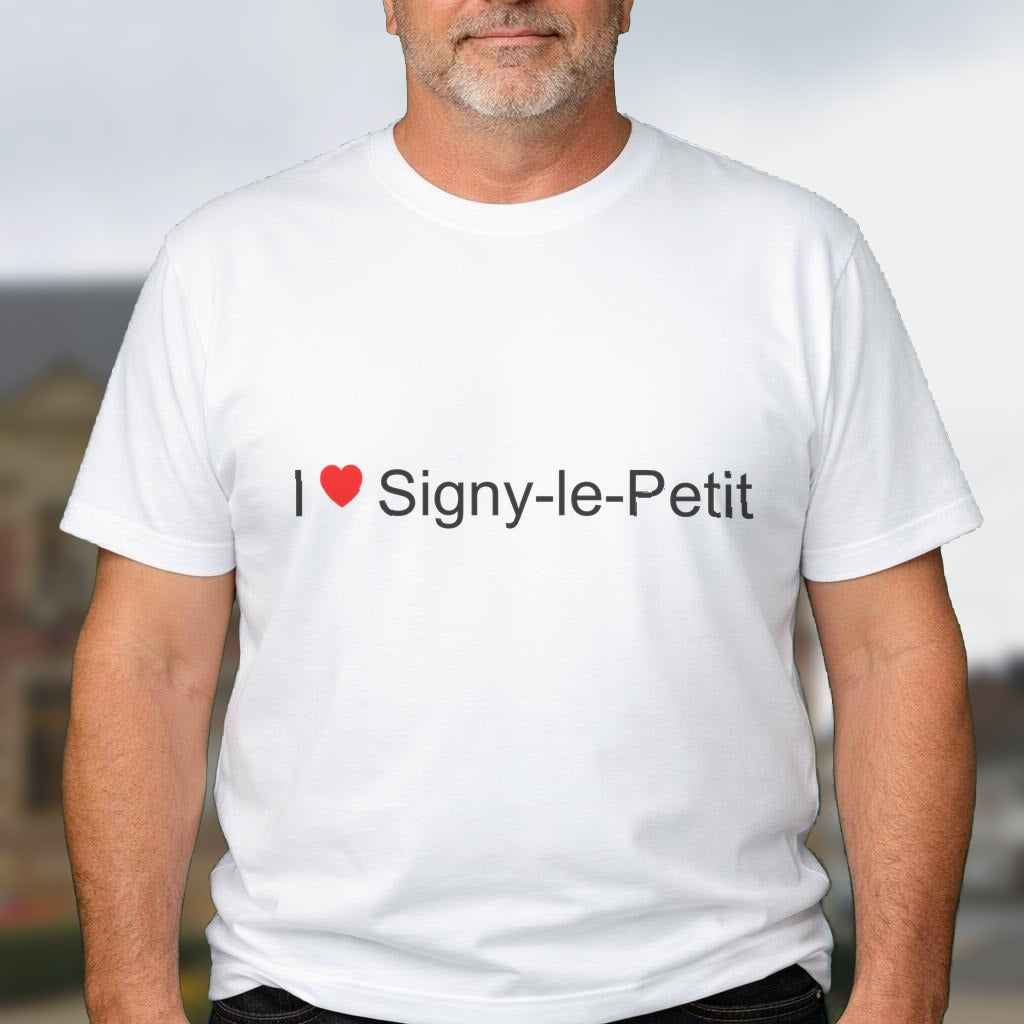 T-shirt I love signy-le-petit