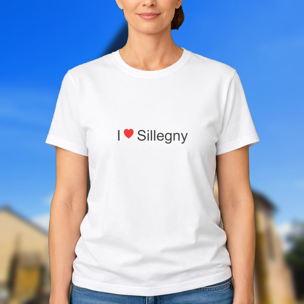 T-shirt I love sillegny