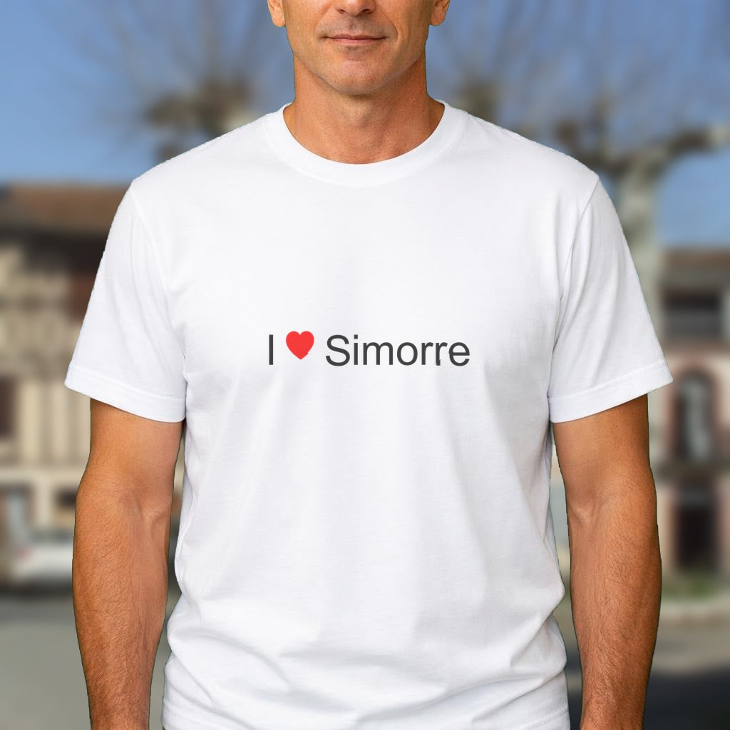 T-shirt I love simorre