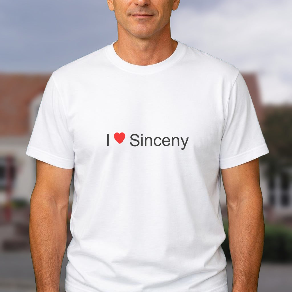 T-shirt I love sinceny