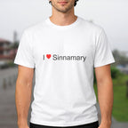 T-shirt I love sinnamary