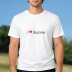 T-shirt I love sionne