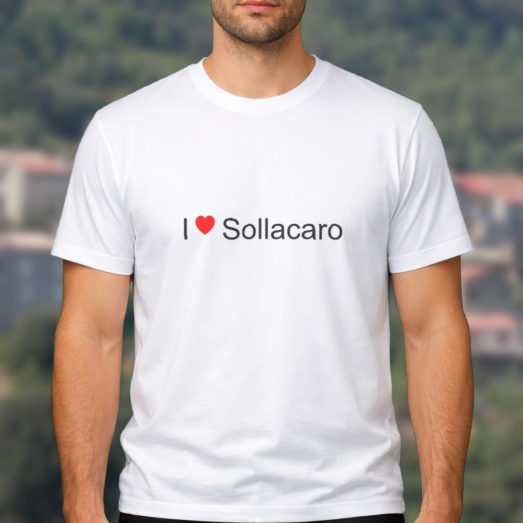 T-shirt I love sollacaro