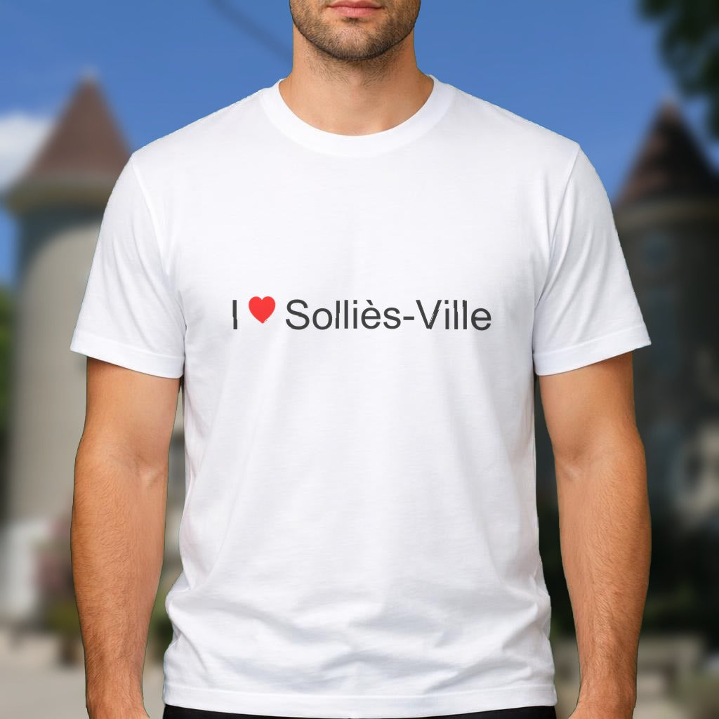 T-shirt I love solliès-ville