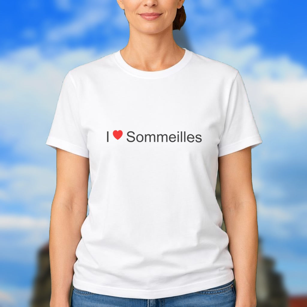 T-shirt I love sommeilles