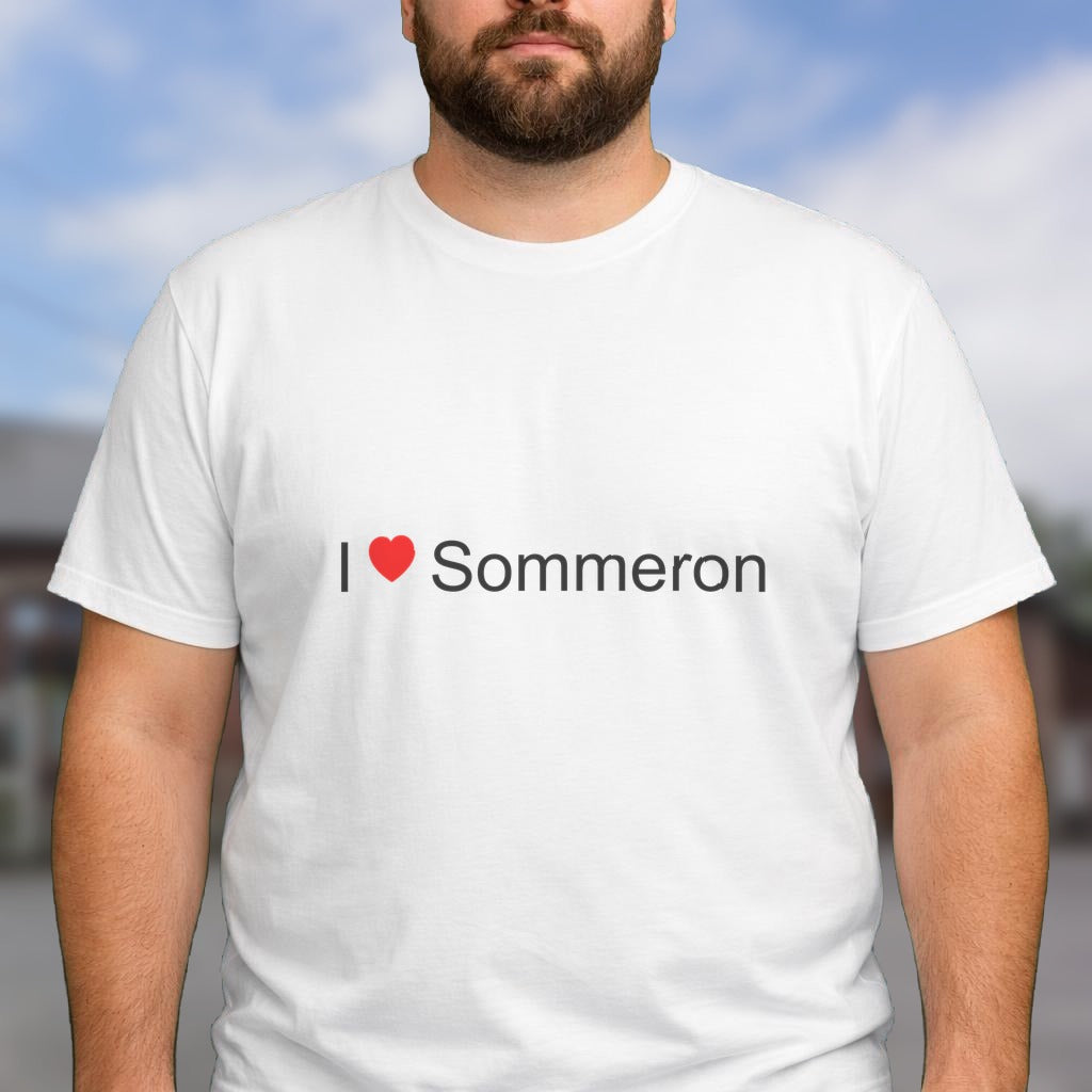 T-shirt I love sommeron