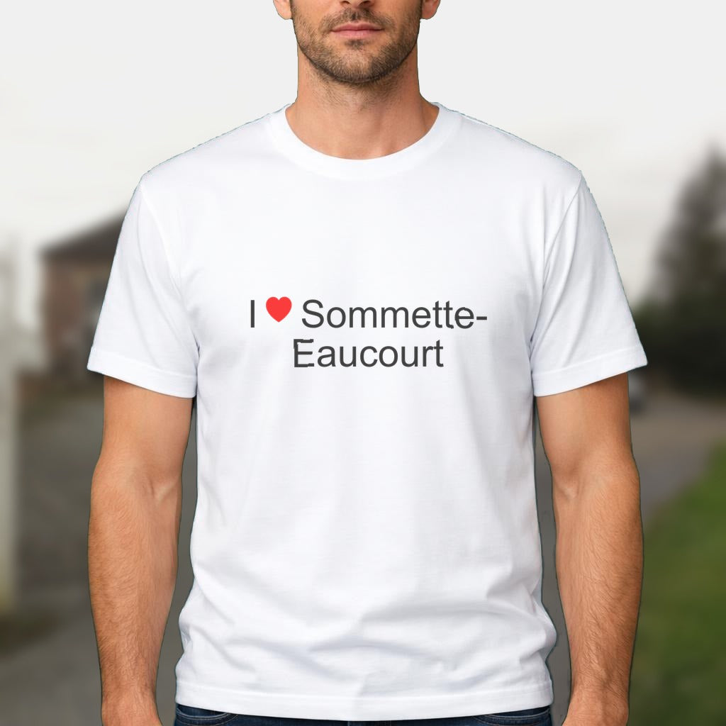 T-shirt I love sommette-eaucourt