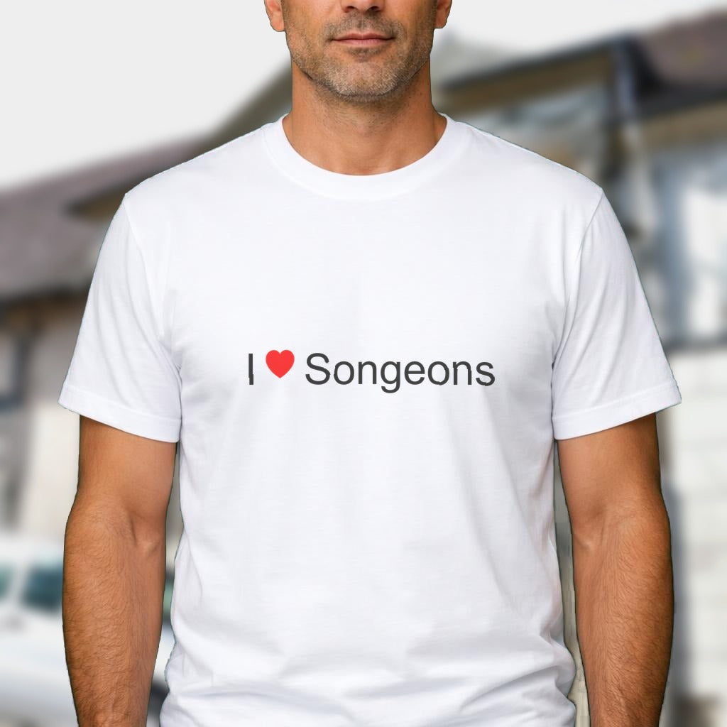 T-shirt I love songeons