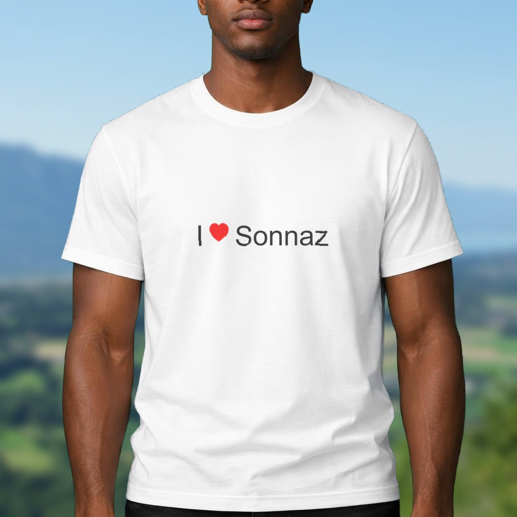 T-shirt I love sonnaz