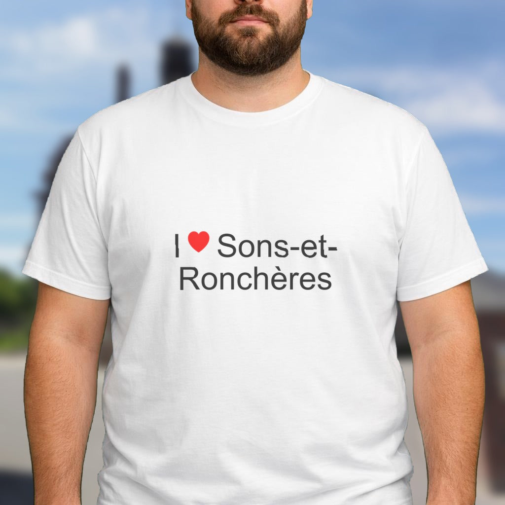 T-shirt I love sons-et-ronchères