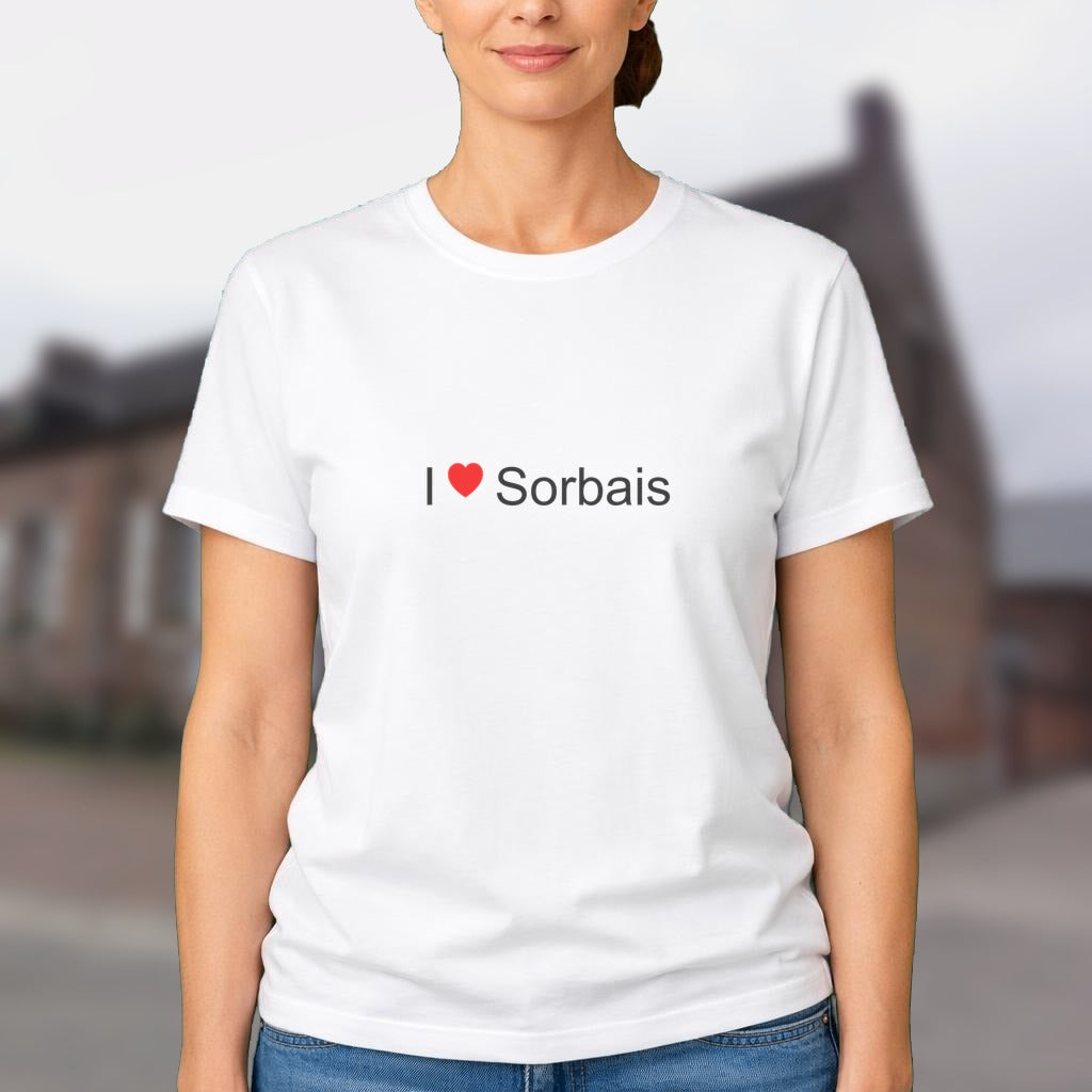 T-shirt I love sorbais