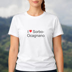 T-shirt I love sorbo-ocagnano