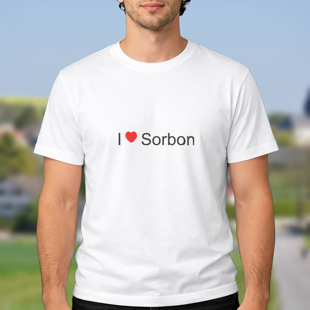 T-shirt I love sorbon