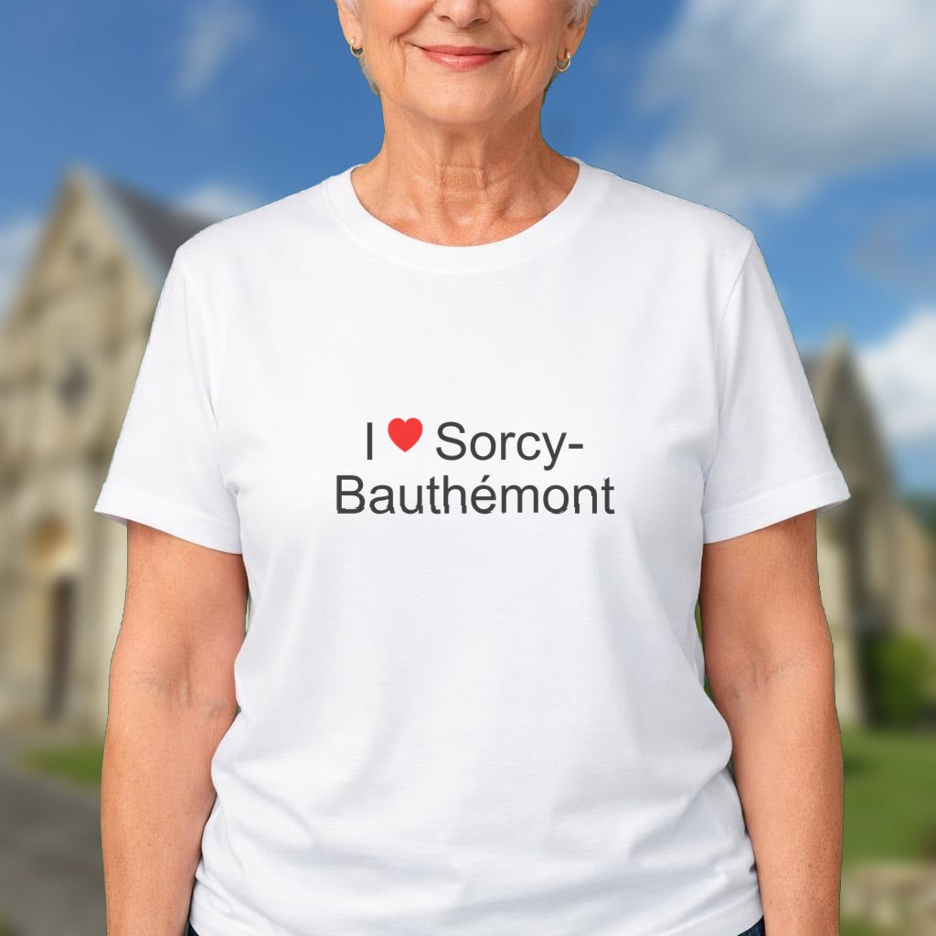 T-shirt I love sorcy-bauthémont