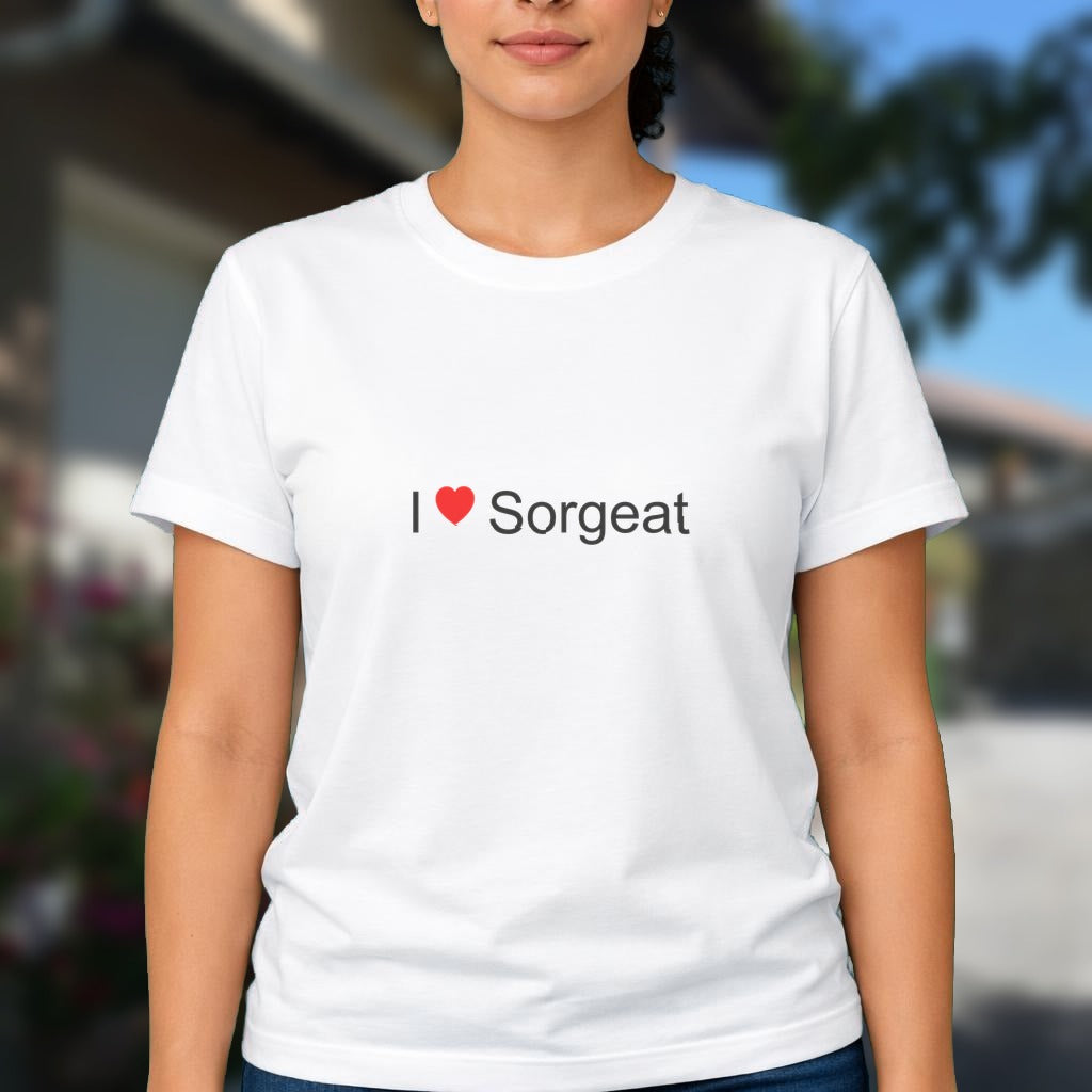 T-shirt I love sorgeat