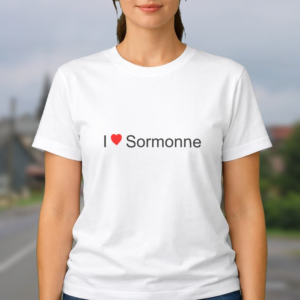 T-shirt I love sormonne