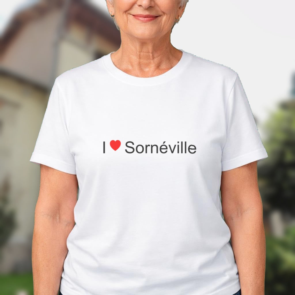 T-shirt I love sornéville