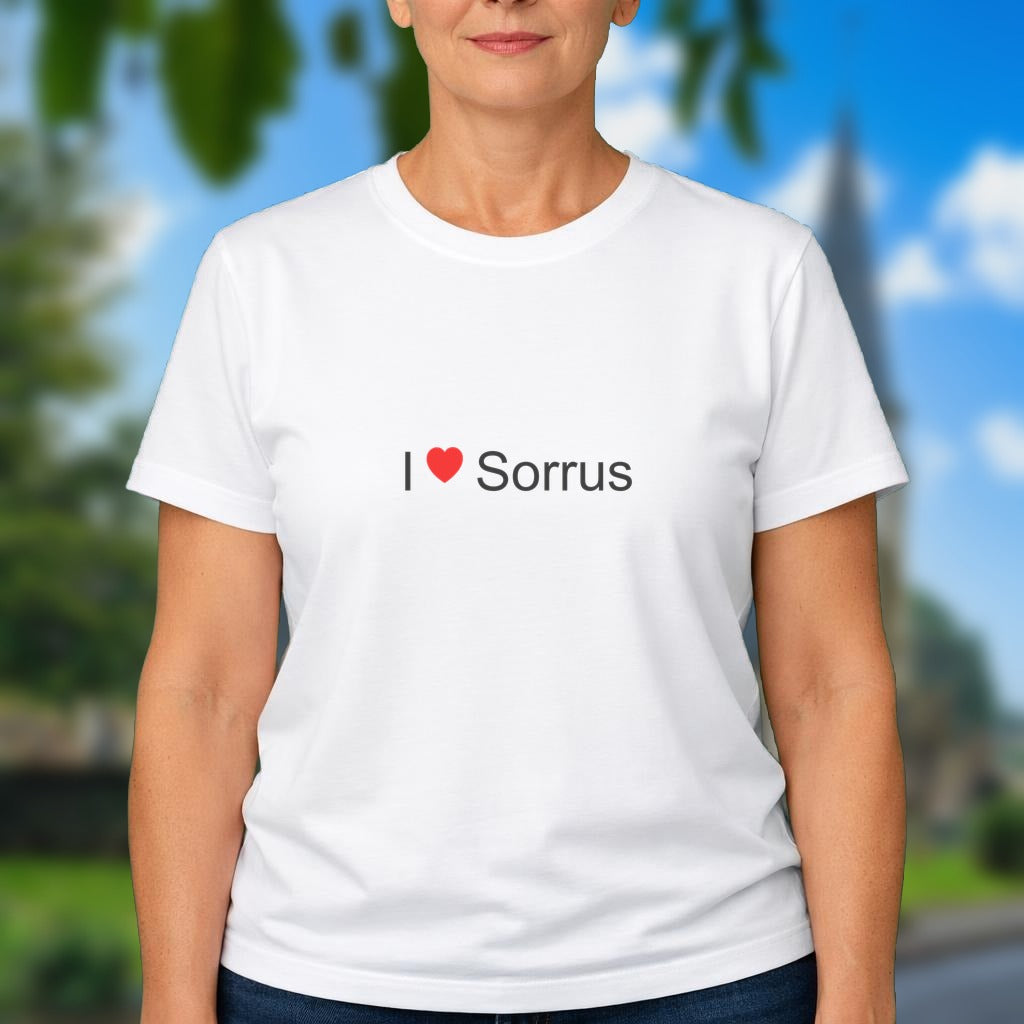 T-shirt I love sorrus