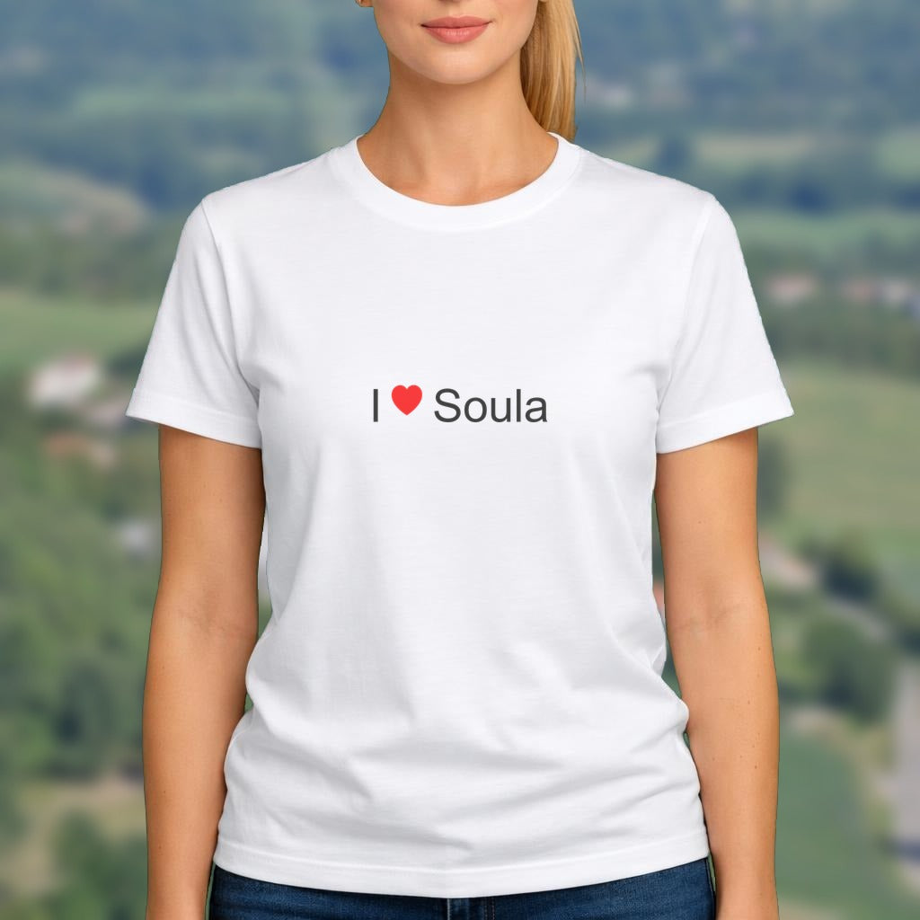 T-shirt I love soula
