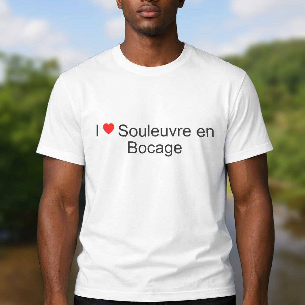 T-shirt I love souleuvre en bocage