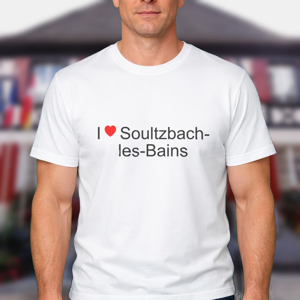 T-shirt I love soultzbach-les-bains
