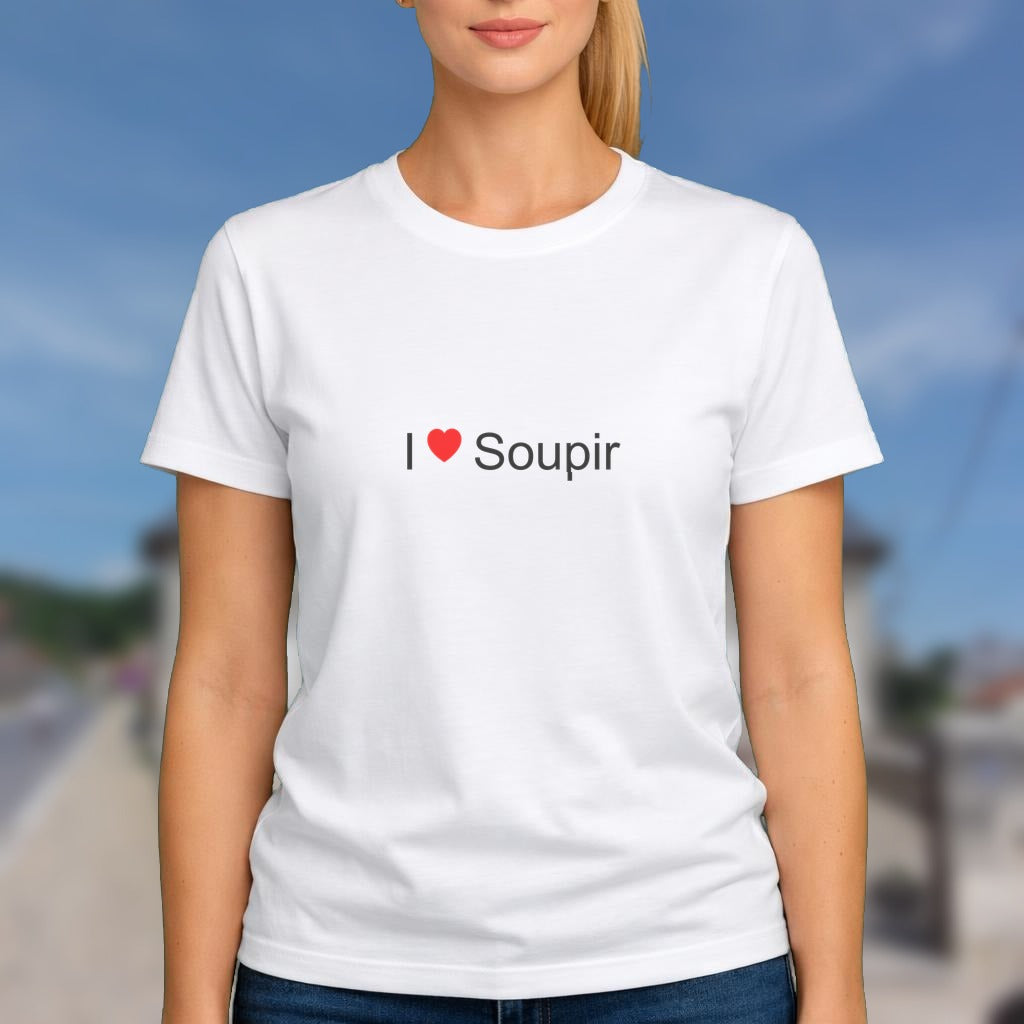 T-shirt I love soupir