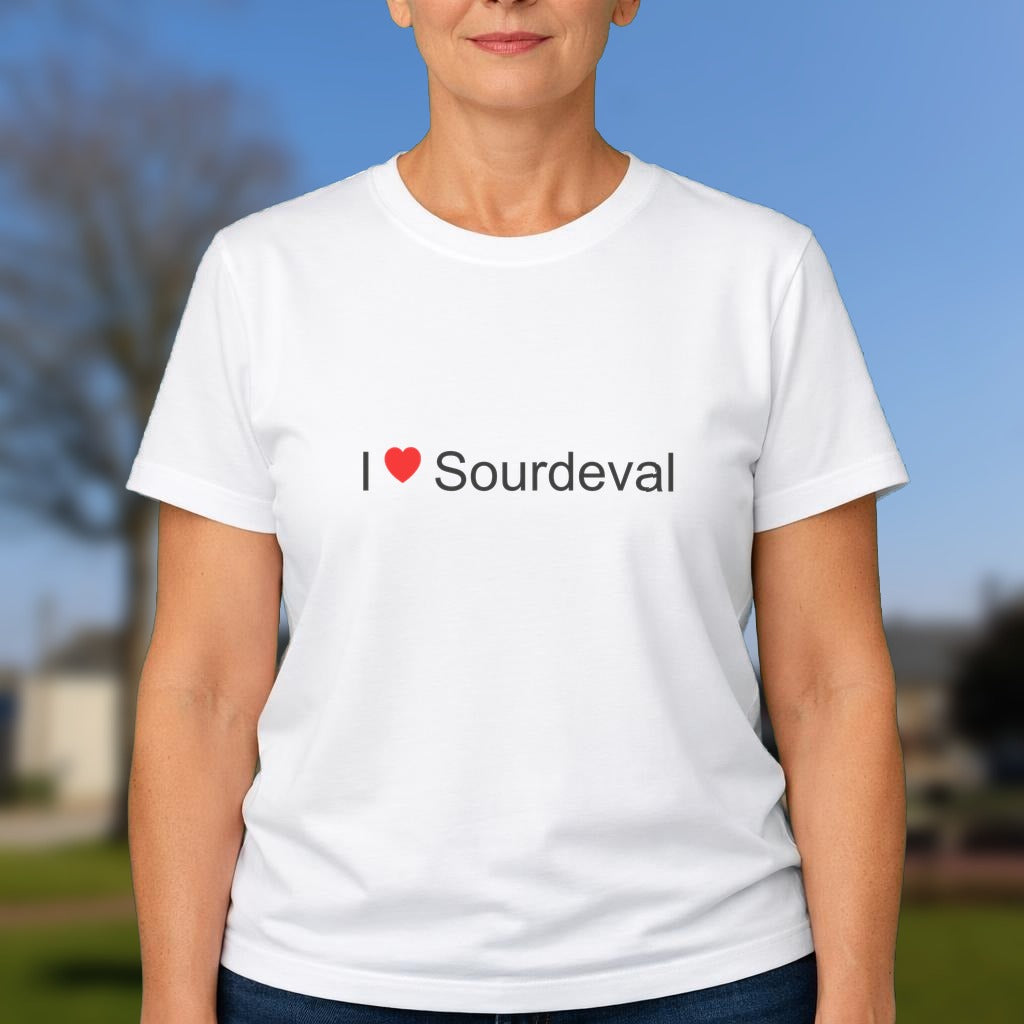 T-shirt I love sourdeval