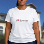 T-shirt I love soursac