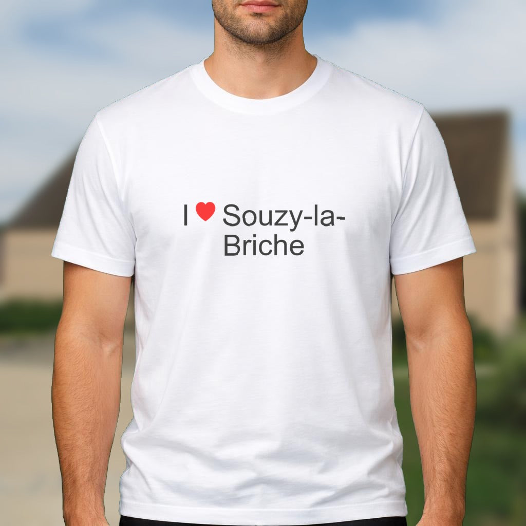 T-shirt I love souzy-la-briche