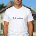 T-shirt I love spechbach