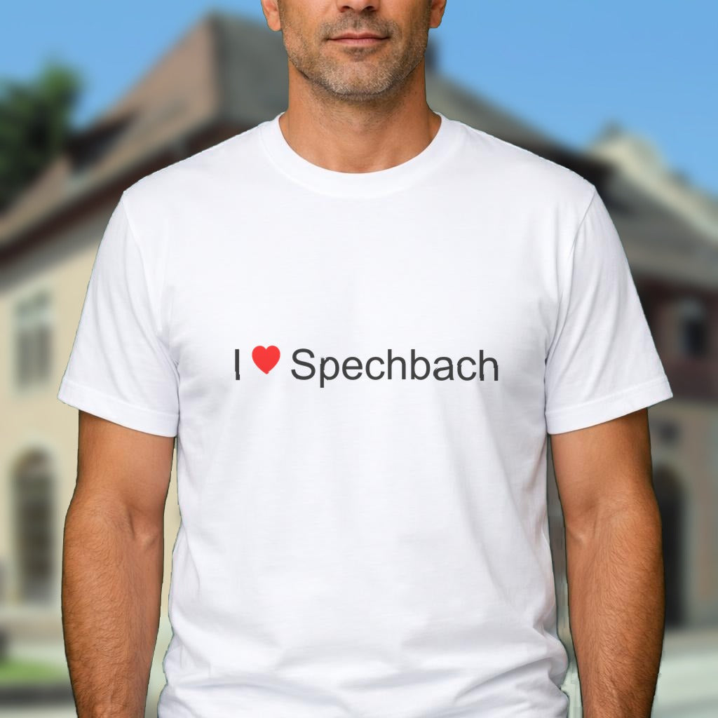 T-shirt I love spechbach