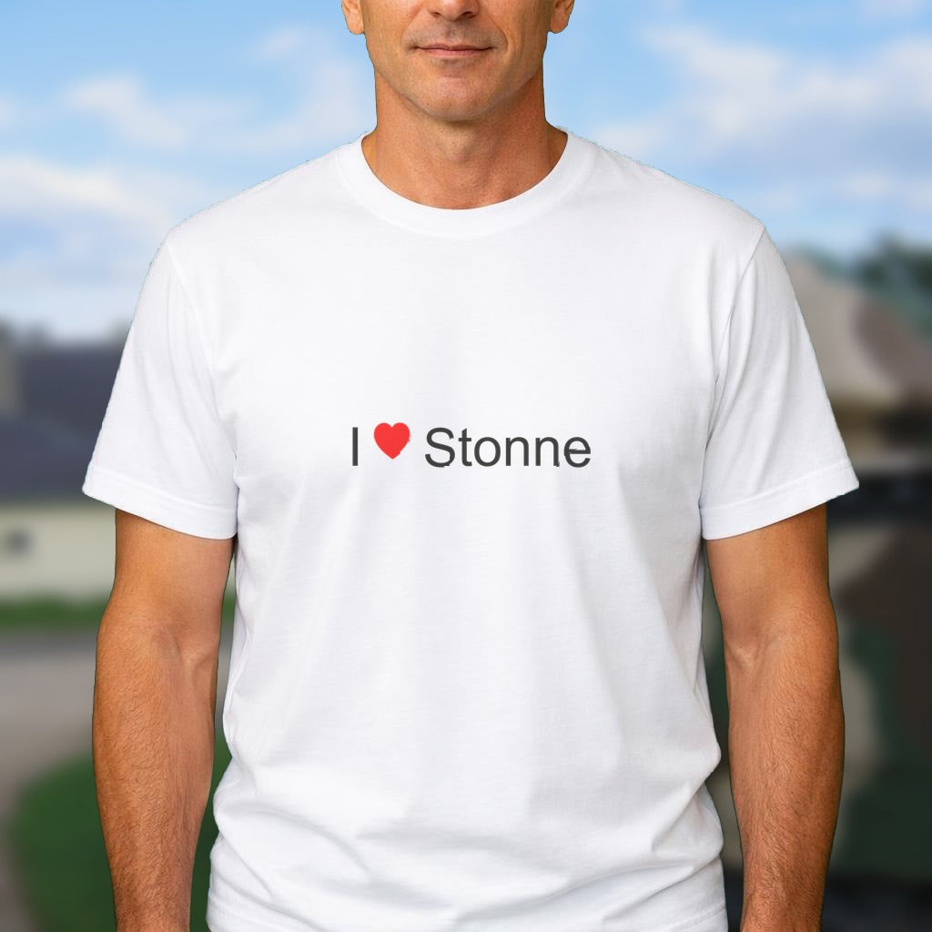 T-shirt I love stonne