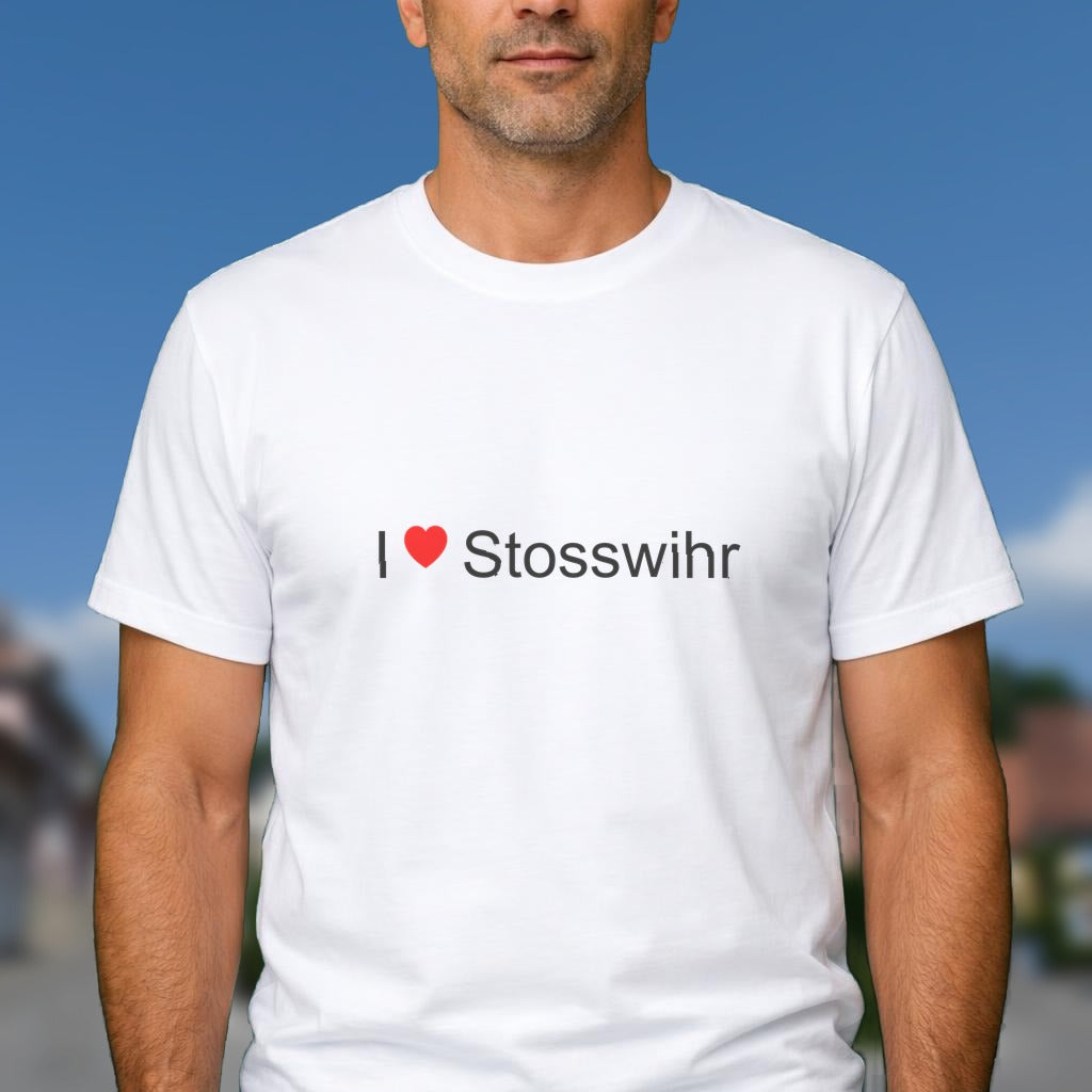 T-shirt I love stosswihr
