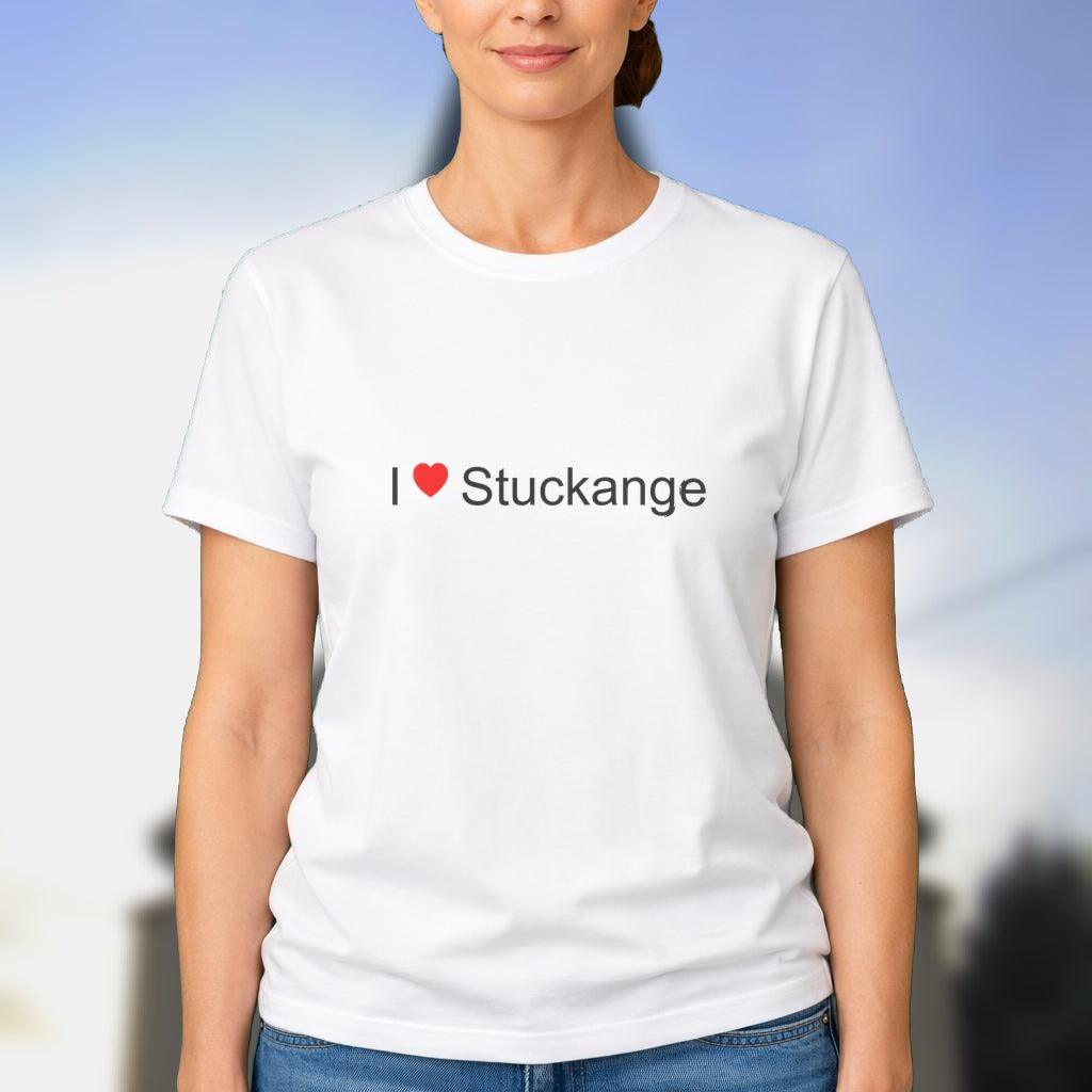 T-shirt I love stuckange
