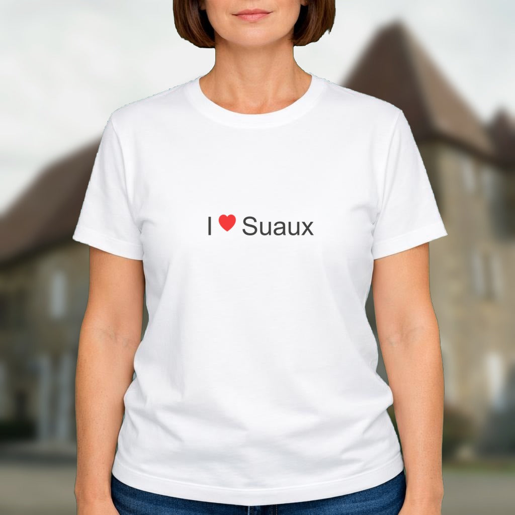 T-shirt I love suaux