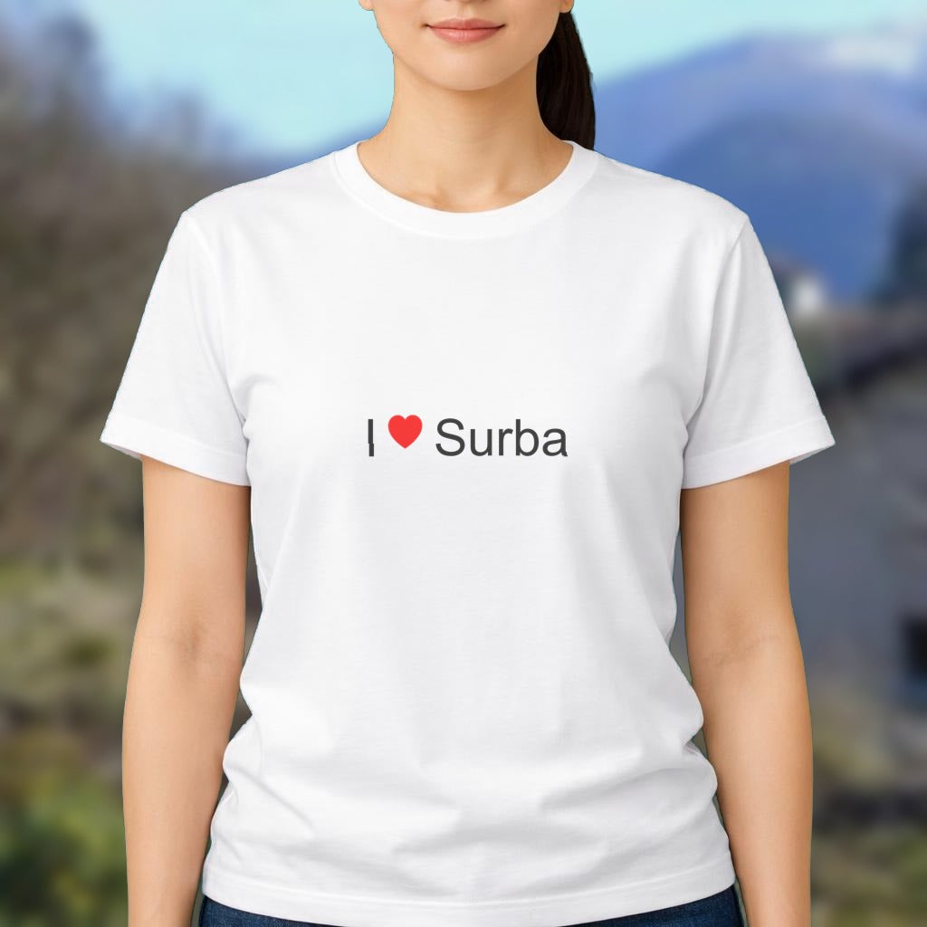 T-shirt I love surba
