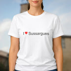 T-shirt I love sussargues
