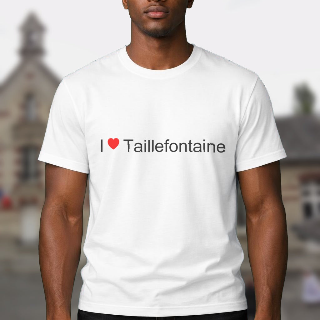 T-shirt I love taillefontaine